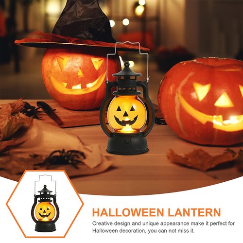 Halloween Pumpkin Light flickering pumpkins outdoor lights retro bulbs lamp fire - Picture 4 of 12