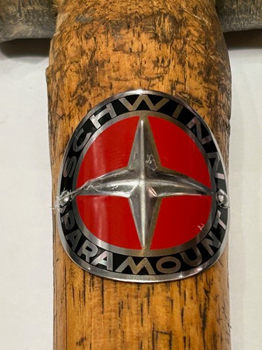 Schwinn Paramount Headbadge Press fit NOS - Picture 3 of 7