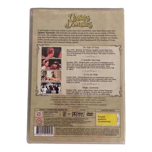 New DVD Upstairs Downstairs 10 Episodes 3 Discs 502 Minutes Drama Region 4 PG - Picture 6 of 9