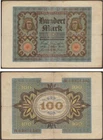 GERMANY 100 MARK 1/11/1920