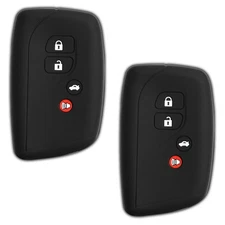 2 Key Fob Remote Skin Shell Case Cover Replacement for Lexus HYQ14ACX