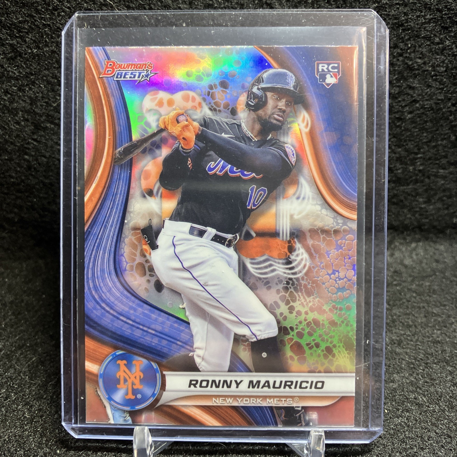 2024 Bowman's Best - Ronny Mauricio #41 Refractor (RC) New York Mets