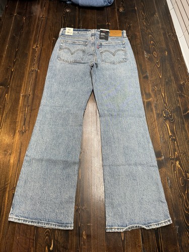 Levi's Premium Wedgie Bootcut Jeans, Women’s 28x30, Distressed, High Rise, NWT - Picture 2 of 17