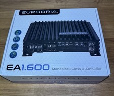 Amplificador DB Drive Euphoria EA1.600 600 vatios 1 ohmio estable monobloque clase D
