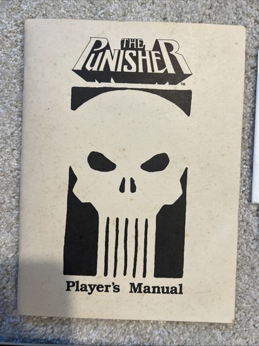 PARAGON SOFTWARE THE PUNISHER VIDEO GAME 1990 5.25 Floppy Disks & Insers /No Box - Picture 2 of 12