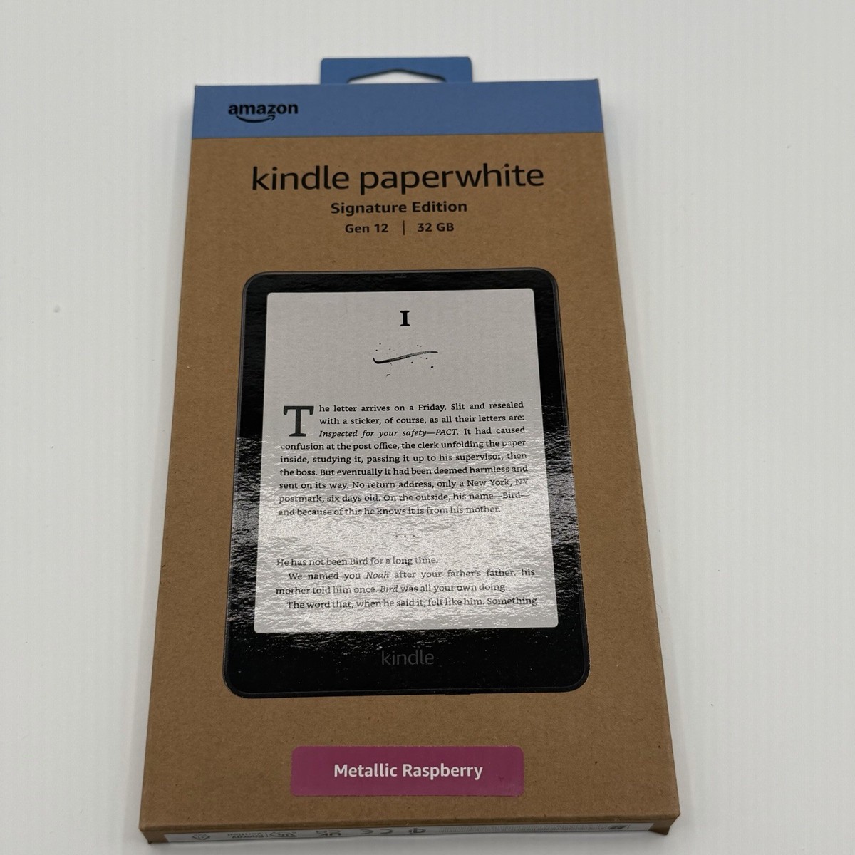 Amazon Kindle Paperwhite Signature Edition Metallic Raspberry 32GB