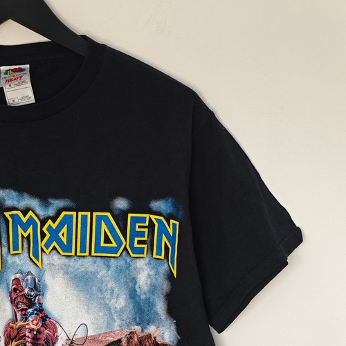 Vintage Iron Maiden T-Shirt Black Rare 2008 Mens Medium - Picture 2 of 7