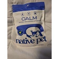 Native Pet Calming Dog Chews   Natural Chicken Dog Treats - 60ct Ships Same Day