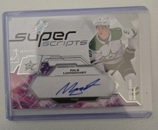 2023-24 Upper Deck SPx Nils Lundkvist Super Scripts -O