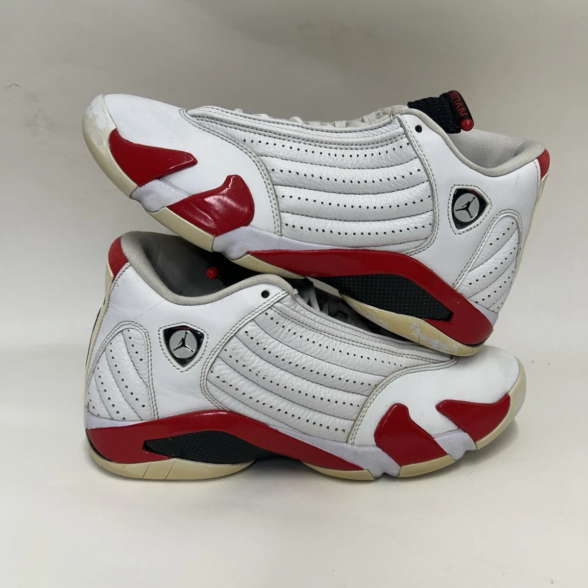 Jordan 14 Candy Cane 2019 Size 13 Retro 487471-100 White Red Cherry Air Jordan XIV White/Red Size 13 487471-100 | Mercari main image 4