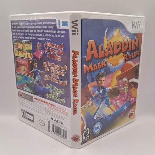 Aladdin Magic Racer (Nintendo Wii, 2011) CIB Complete w/ Manual TESTED Very Good - Picture 4 of 8