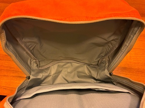 FILSON SURVEYOR 25L BACKPACK DARK TAN/FLAME NWT - Picture 6 of 8