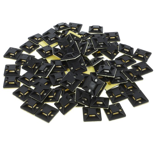 500 Pcs Krawattenbasis Binsen Kabelcliphalter Draht-Organizer-Clips - 第 2/12 張圖片