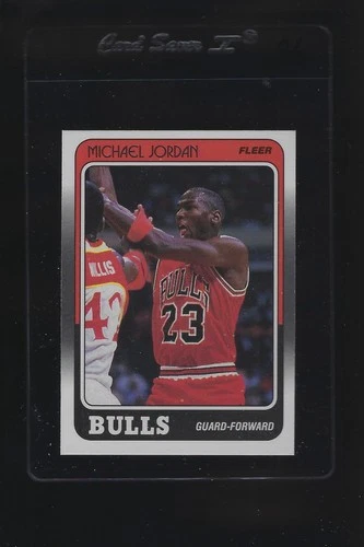 1988 Fleer Basketball Michael Jordan #17 NM-MT 086