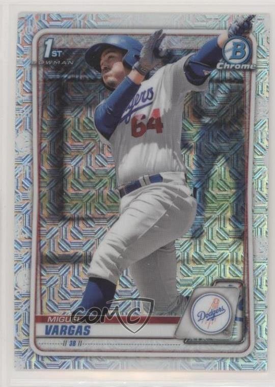 2020 Bowman Chrome Prospects Mega Box Mojo Refractor Miguel Vargas #BCP-131 0t3c