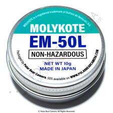 MOLYKOTE EM-50L Lubricating Grease Plastic Components 10g Camera Gear Rubber