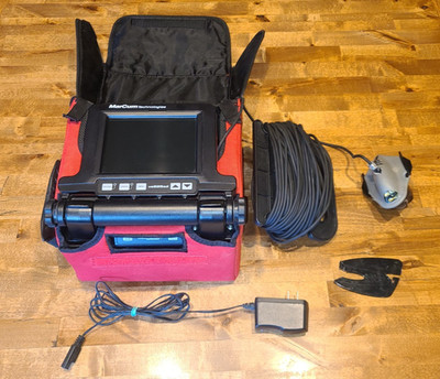 MARCUM VS625SD Underwater Viewing System Fishing Camera w/ Case & Charger