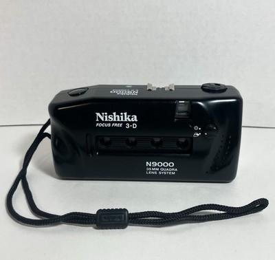 Nishika N9000 35mm 3D Quadra Lens Film Camera • FOR PARTS ONLY | eBay