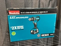 MAKITA XFD131 18v LXT Lithium Ion Brushless Cordless 1/2"" Driver Drill Kit NEW