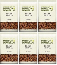 6 x Minton & Donello Pecan Halves - 250g