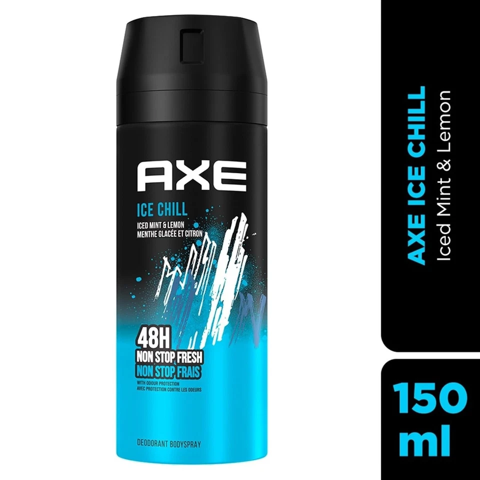Axe Ice Chill Deodorant Body Spray for Men | 48H* Odour Protection 150ml - image 2 of 4