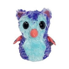 Spin Master Hatchimals Owlicorn Blue Purple Light Up Eyes Interactive Plush 6in