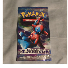 Pokémon TCG Call of Legends EMPTY Booster Pack English Deoxys Character Art