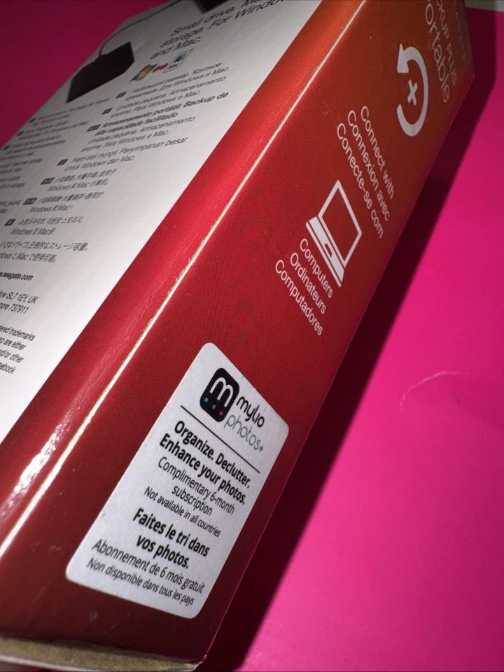 *NEW*Seagate One Touch STHP4000400 4TB 2.5" USB 3.0 Portable External Hard Drive - Image 3 of 4