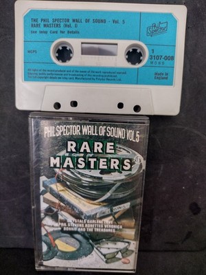 Phil Spector Wall Of Sound Vol. 5 - Rare Masters Various UK Tape Cassette Album