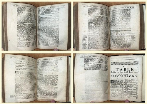 1648-1671. Joseph Caryl '12 Vol Set In 6 Vols. Exposition Of Job' BINDINGS - Imagen 16 de 24