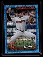2024 Topps Update #US134 Cade Smith Blue Holofoil /999