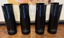 Hennessy Black Cognac Cocktail Tumblers Highball Glasses 12oz Set Of 4 NEW COND