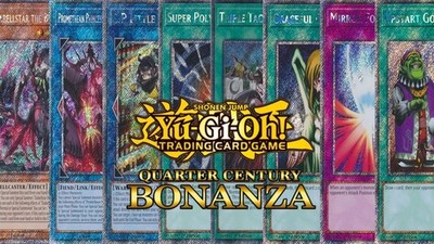 Yugioh Quarter Century Bonanza RA03 Platinum Secret Rare 1st MINT