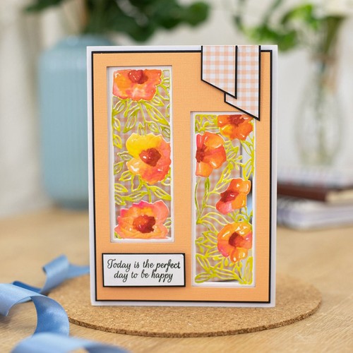 Flowers Frame Metal Cutting Dies Paper Card Craft Scrapbook Photo Album Stencils - Picture 5 of 11