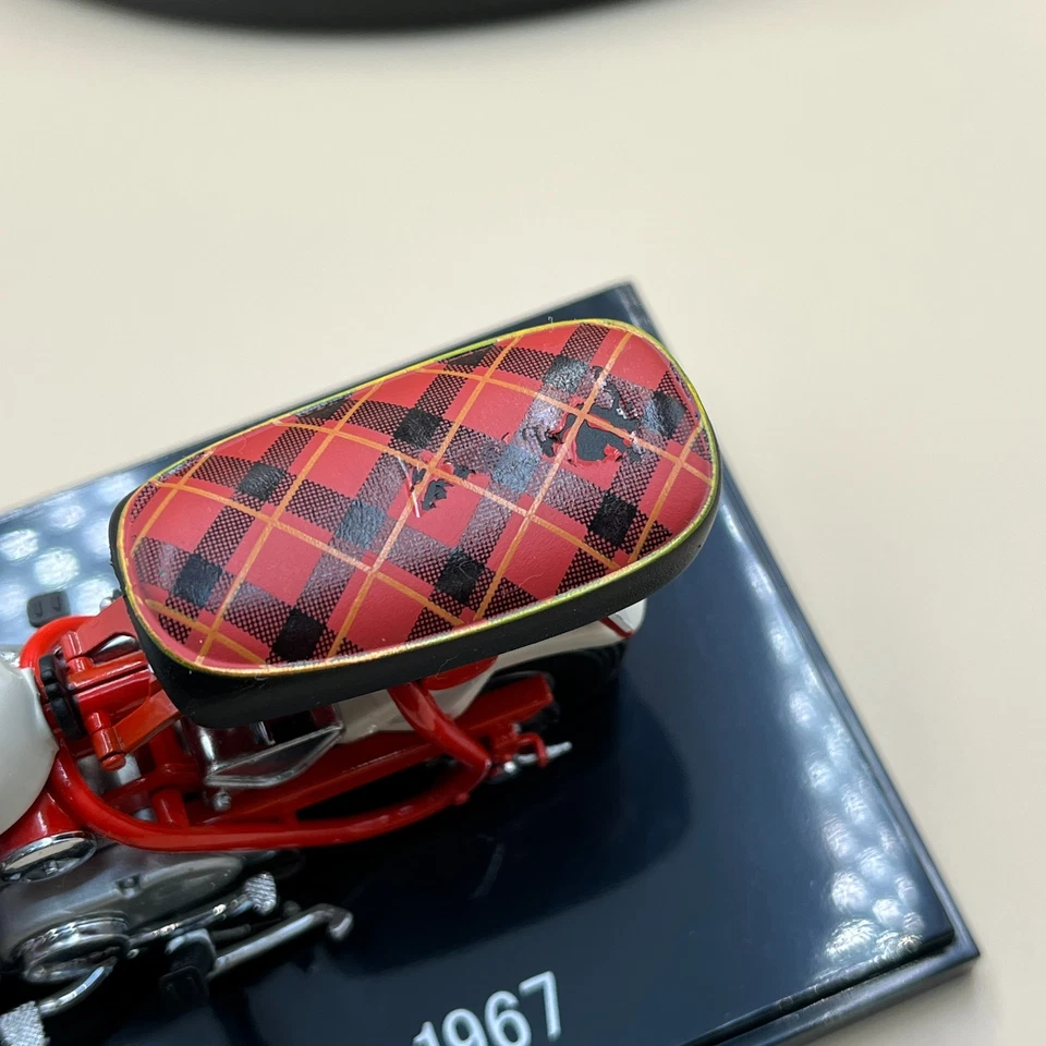 READ EBBRO 1/10 Honda Monkey Z50M 1967 Red MMP Premium Collection Model Japan - Image 3 of 4