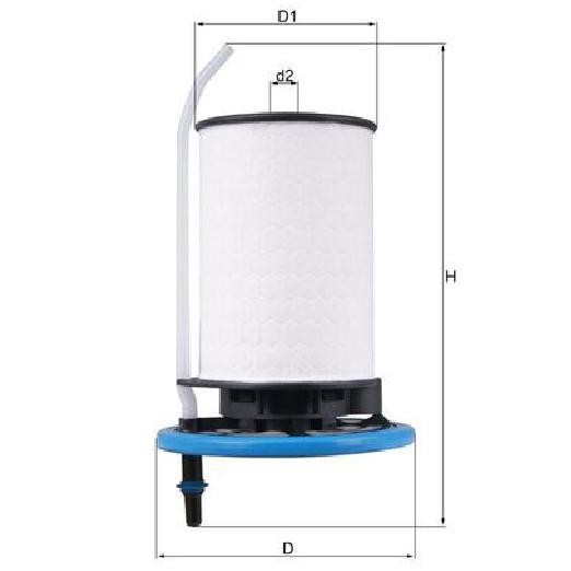 Kraftstofffilter FüR Opel Combo X12 1.2 1.6 2.0 12 Bis 26 Mahle QualitäT-image