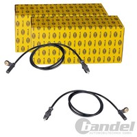 2X Hella ABS-SENSOR Raddrehzahl Vorne Passend FüR Renault Master Renault Trucks