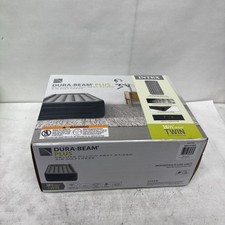 Intex Dura Beam Deluxe Pillow Raised Air Mattress Bed with Built In Pump