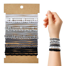 Hair Ties for Women - 20PCS Elastic No Damage Hair Bands, Braided Bracelet Ponyt