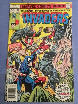 MARVEL COMICS - THE INVADERS - VOLUME 1 - # 18 - JUL 1977 - BRONZE AGE