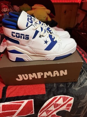 Converse ERX-260 Blue Mason 163851C White/Blue High Top Lace Up Sneakers