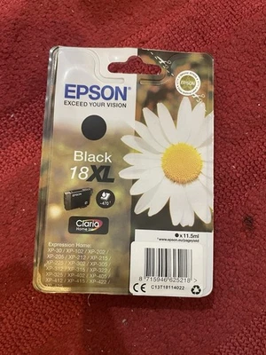 Cartouche D’encre Original Epson 18 XL Noir - Photo 1/2