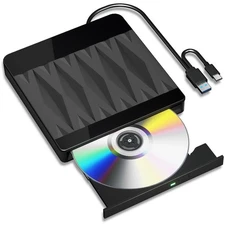 External Blu-ray Drive USB3.0 CD/DVD Reader Writer Optical Drive BD DVD Player