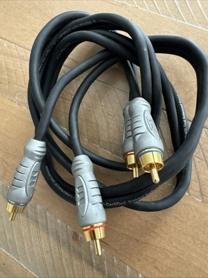 Monster Standard THX i100 Certified Shielded audio Interconnect Cable 4 ft len