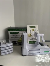 Spiralizer Ultimate 7 Blade Strongest-and-Heaviest Duty Vegetable Slicer, White