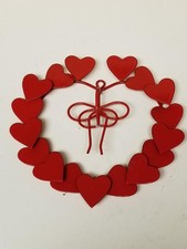 Metal Valentines Heart Wall Hanging