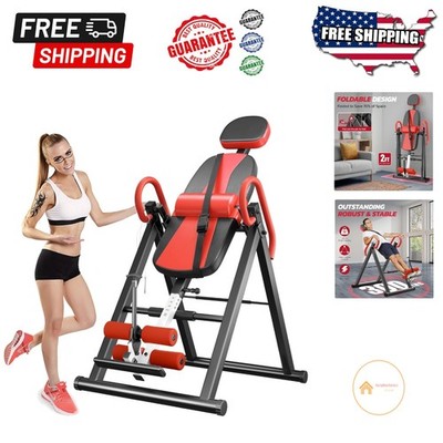 Updated Gravity Inversion Table with True Balance Structure for Back Pain Relief