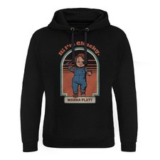 Officially Licensed Chucky - Wanna Play Distressed Epic Hoodie