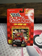 Racing Champions #94 Dale Blaney 1996 World Of Outlaws Hughes Wheel Sprint Car