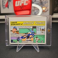 Wander Franco Signed 2022 Topps Heritage  RC Comics - Only one ever signed - JSA